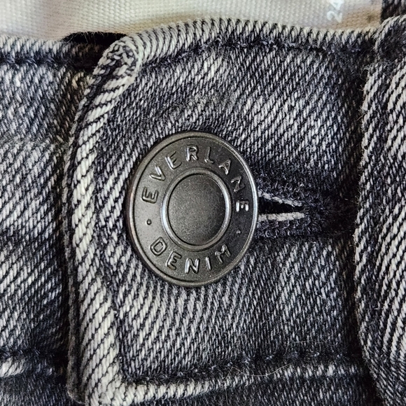 Everlane High Rise Skinny Ankle Black Jean Size 24 - Picture 6 of 10